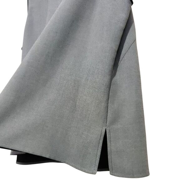 Doncaster Signature Women 16W Gray V-Neck Sleeveless Blouse Tank Top Shirt - Picture 4 of 8